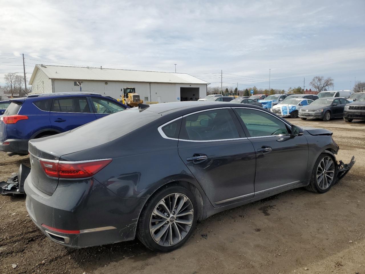 2019 KIA Cadenza VIN KNALC4J14K5154779 Copart auction photo, front end damage thumbnail 3