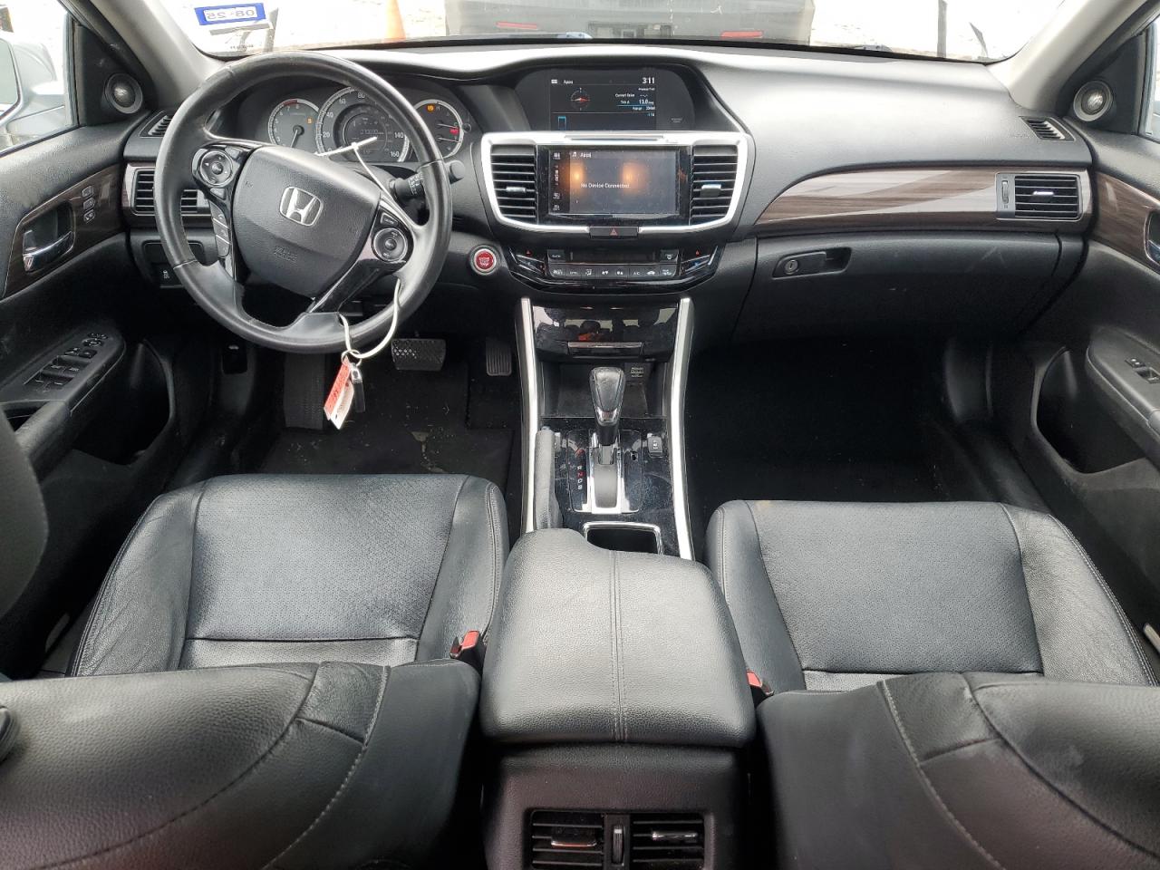 2017 Honda Accord VIN 1HGCR3F8XHA005179 Copart auction photo, front end / side damage thumbnail 8