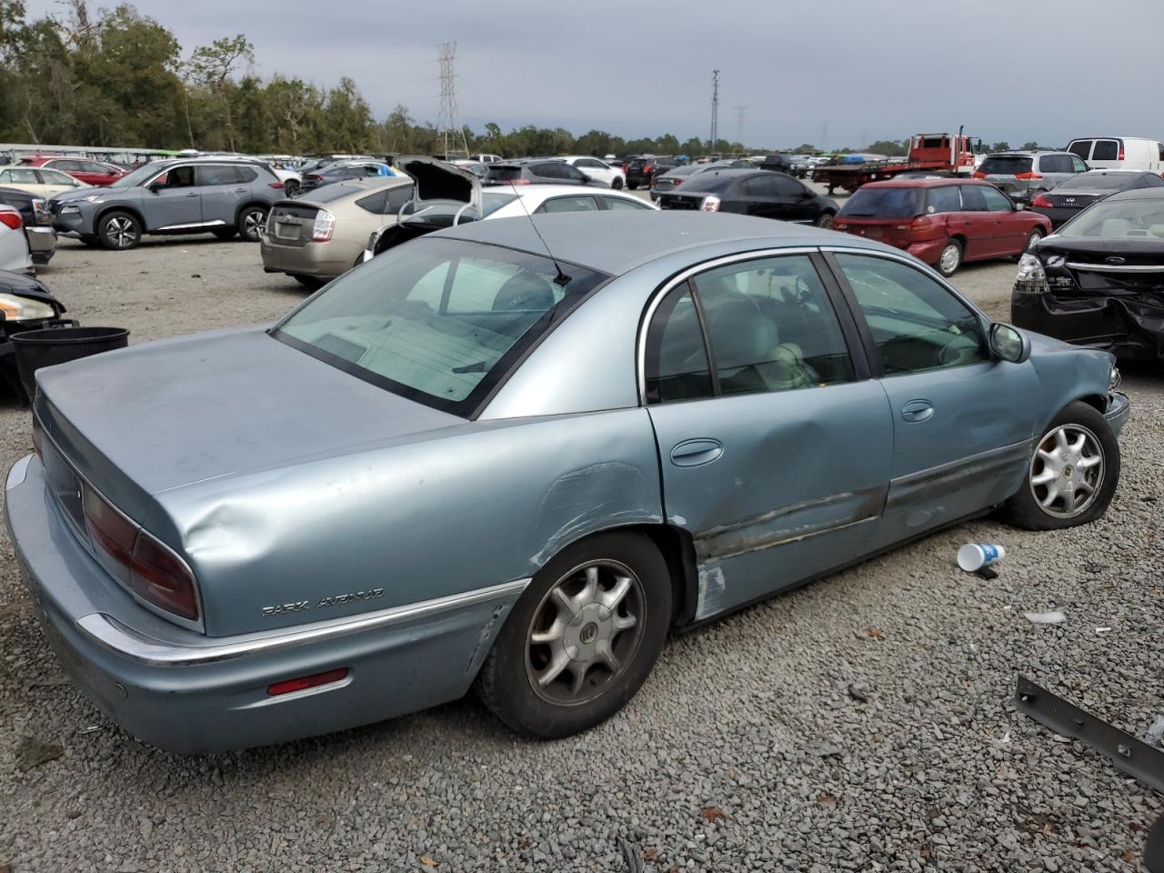 2003 Buick Park Avenue VIN 1G4CW54K534197695 Copart auction photo, all over damage thumbnail 3