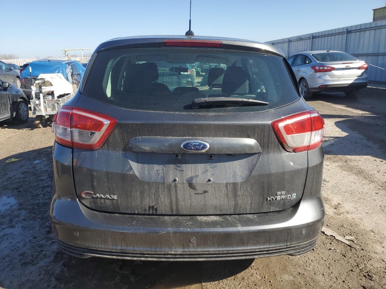 2018 Ford C-MAX VIN 1FADP5AU3JL104287 Copart auction photo, front end / frame damage damage thumbnail 6
