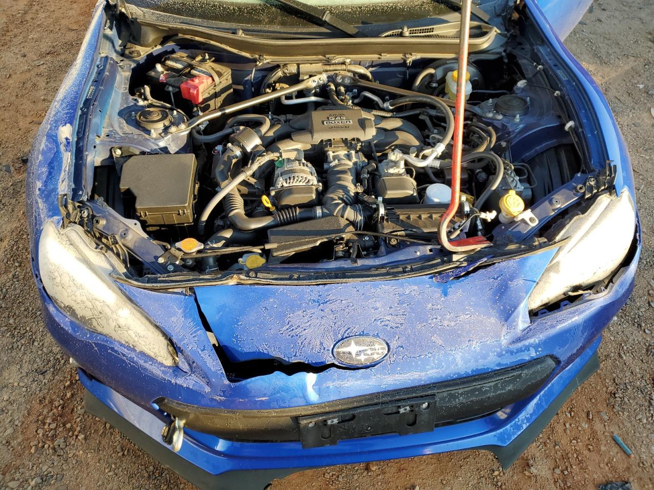2016 Subaru BRZ VIN JF1ZCAC1XG8602947 Copart auction photo, front end / undercarriage damage thumbnail 12