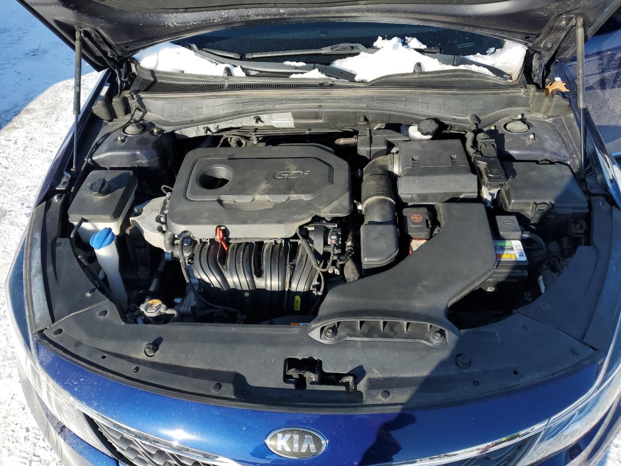 2019 KIA Optima VIN 5XXGT4L34KG354706 Copart auction photo, rear end damage thumbnail 11