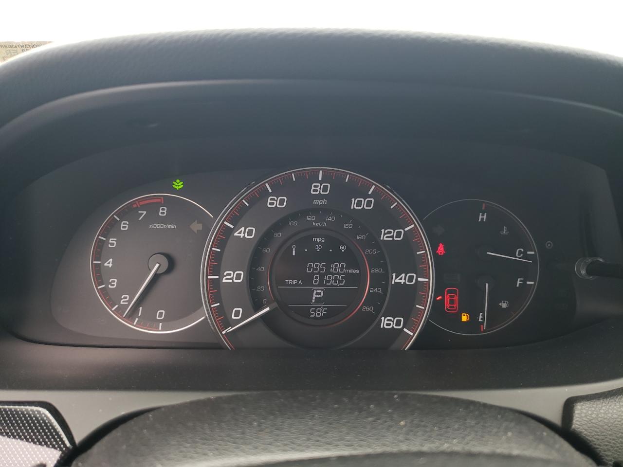 2014 Honda Accord VIN 1HGCR2F59EA064428 Copart auction photo, front end / side damage thumbnail 9