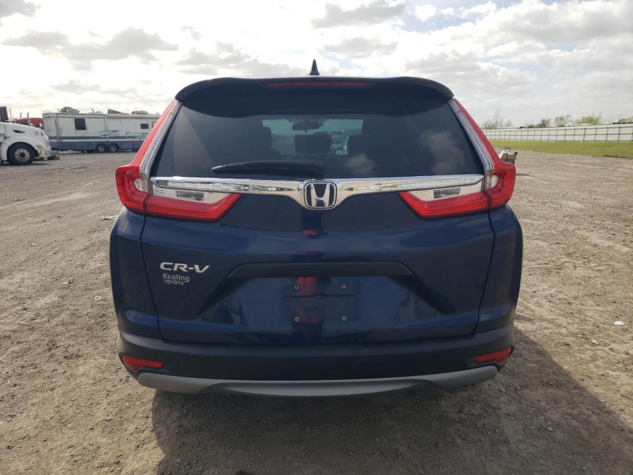 2018 Honda CR-V VIN 5J6RW5H37JL001626 Copart auction photo, front end / minor dent/scratches damage thumbnail 6