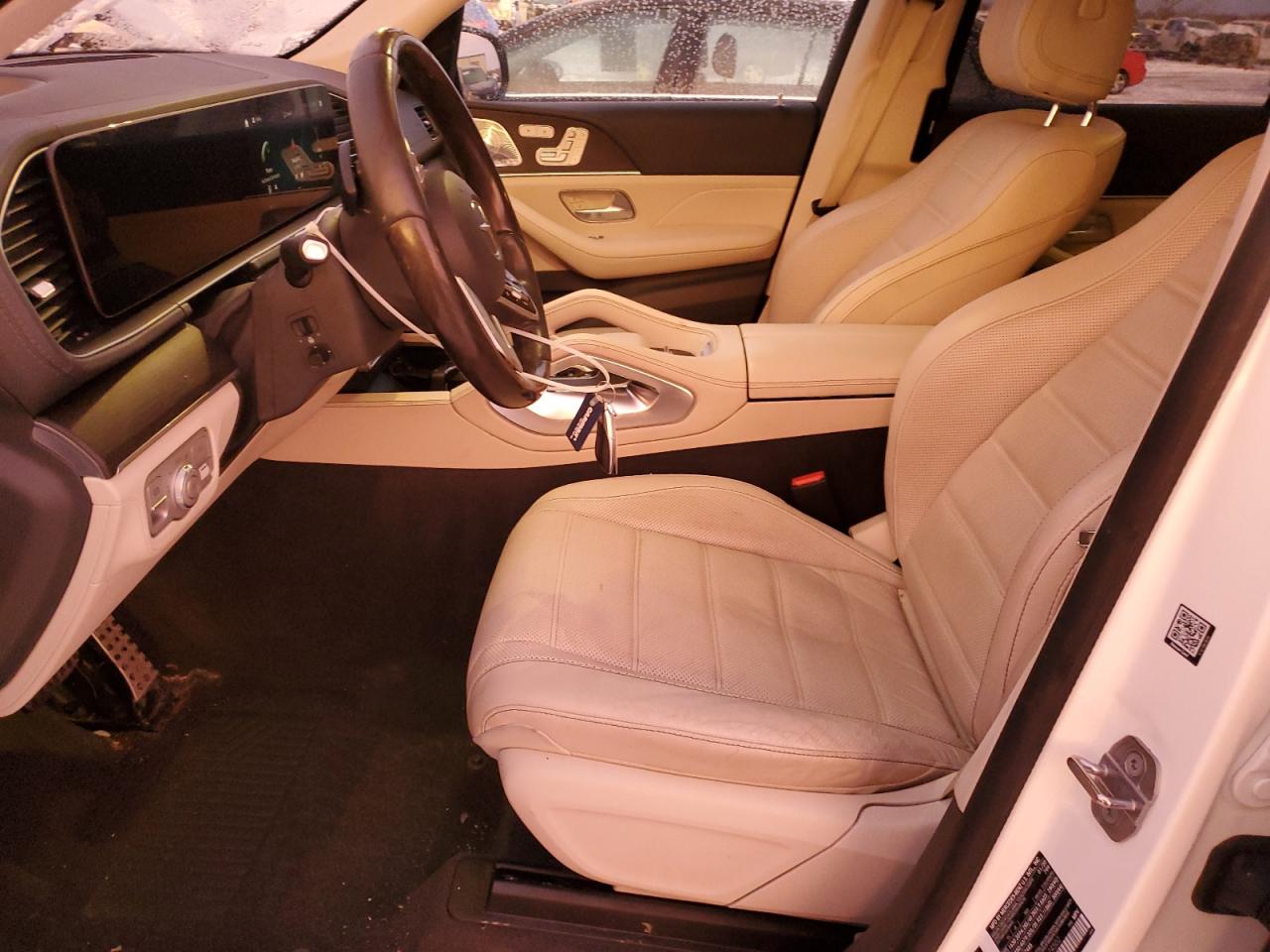 2020 Mercedes-Benz GLS-klasse VIN 4JGFF8GEXLA174502 Copart auction photo, all over / undercarriage damage thumbnail 7