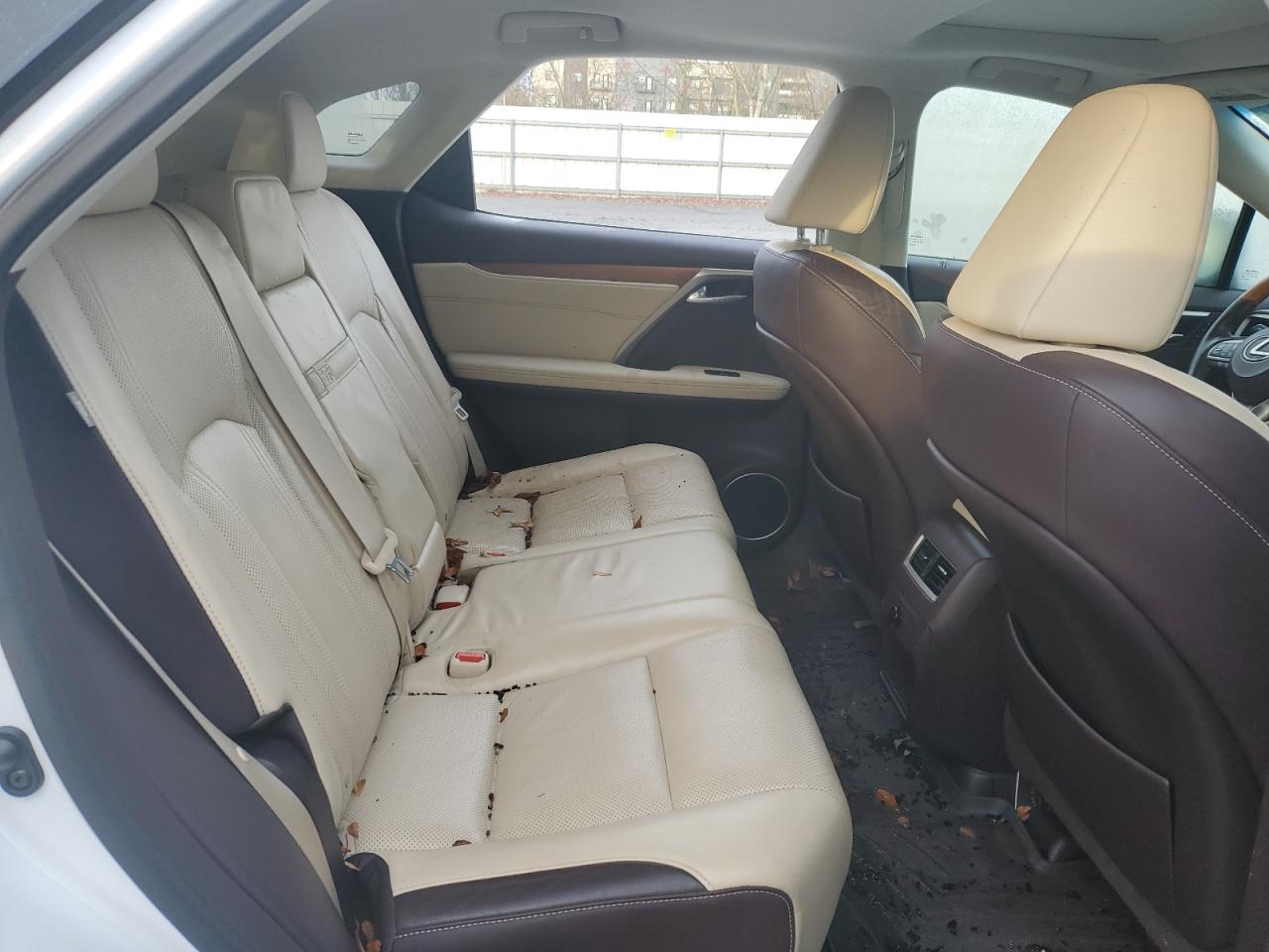 2016 Lexus RX VIN 2T2BGMCA5GC001561 Copart auction photo, vandalism damage thumbnail 11