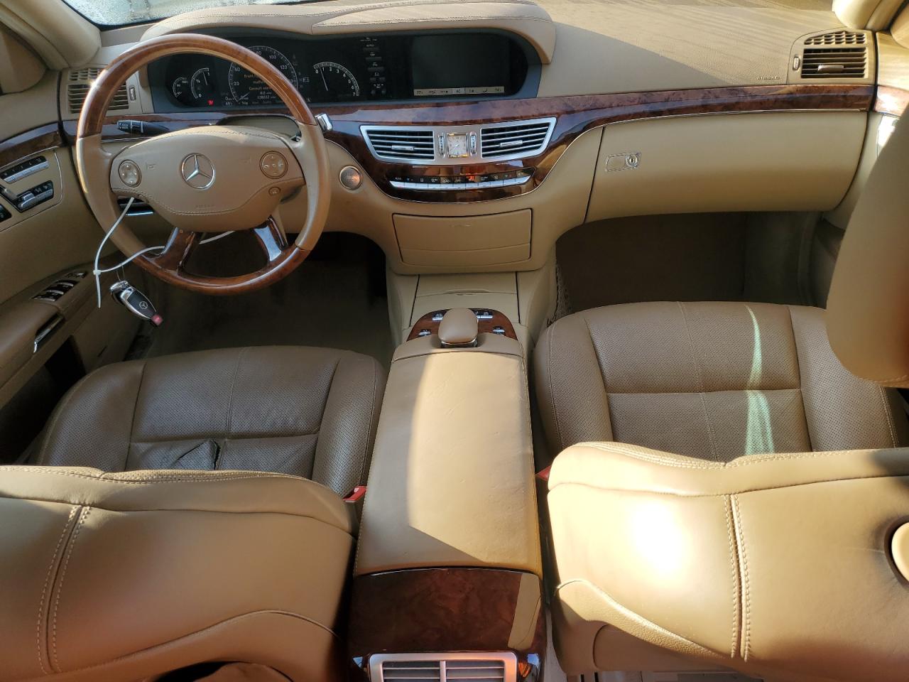 2009 Mercedes-Benz S-klasse VIN WDDNG71X79A245980 Copart auction photo, all over damage thumbnail 8