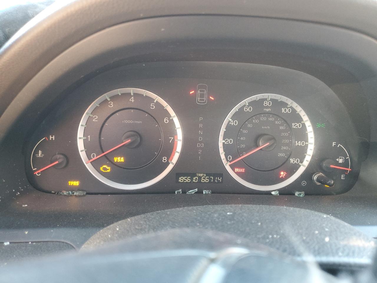 2010 Honda Accord VIN 1HGCP2F36AA141920 Copart auction photo, all over damage thumbnail 9