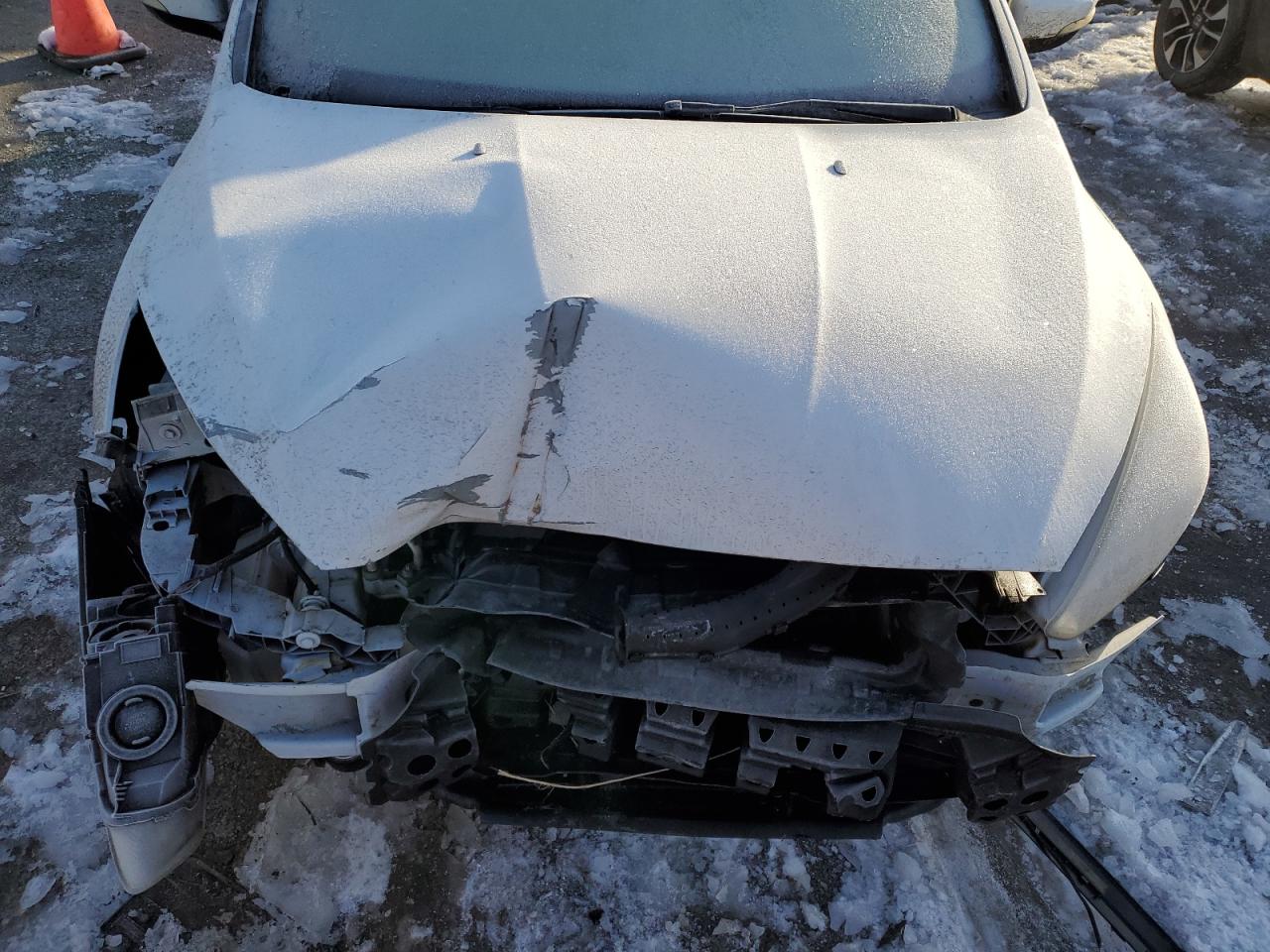 2016 Ford Focus VIN 1FADP3F24GL214088 Copart auction photo, front end / rear end damage thumbnail 11