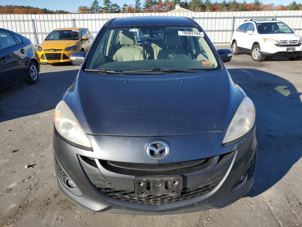 2014 Mazda 5 VIN JM1CW2DL9E0165032 Copart auction photo, rear end damage thumbnail 5
