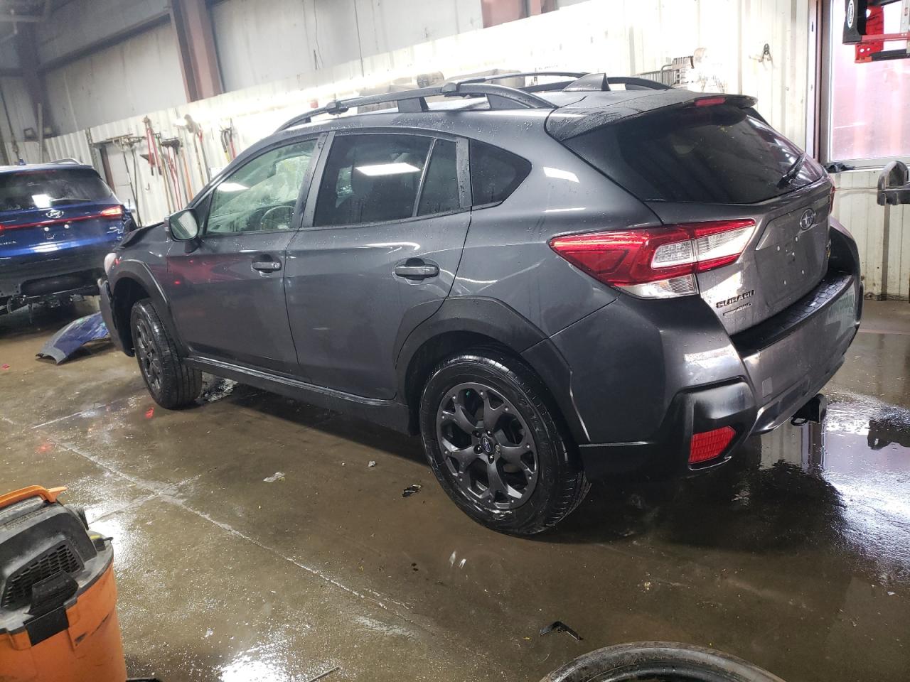 2021 Subaru XV VIN JF2GTHSC2MH375151 Copart auction photo, front end / side damage thumbnail 2