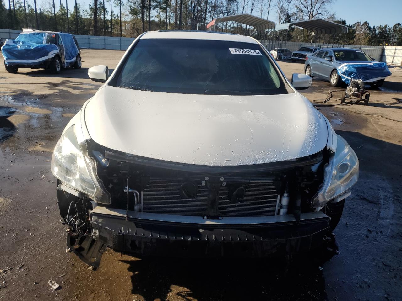 2015 Nissan Altima VIN 1N4AL3AP5FC254809 Copart auction photo, front end / side damage thumbnail 5