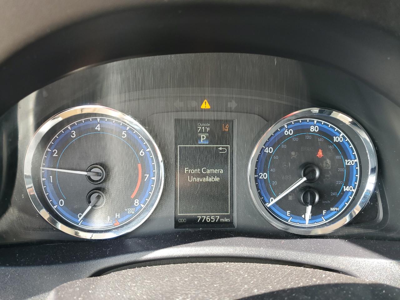 2017 Toyota Corolla VIN 2T1BURHE7HC803178 Copart auction photo, front end / rear end damage thumbnail 9