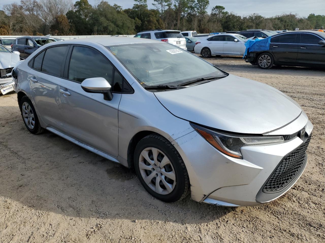 2020 Toyota Corolla VIN JTDEPRAEXLJ090451 Copart auction photo, rear end / all over damage thumbnail 4