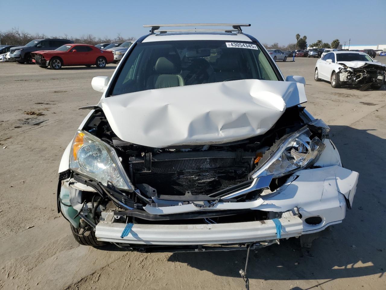 2011 Honda CR-V VIN JHLRE4H74BC025523 Copart auction photo, front end damage thumbnail 5