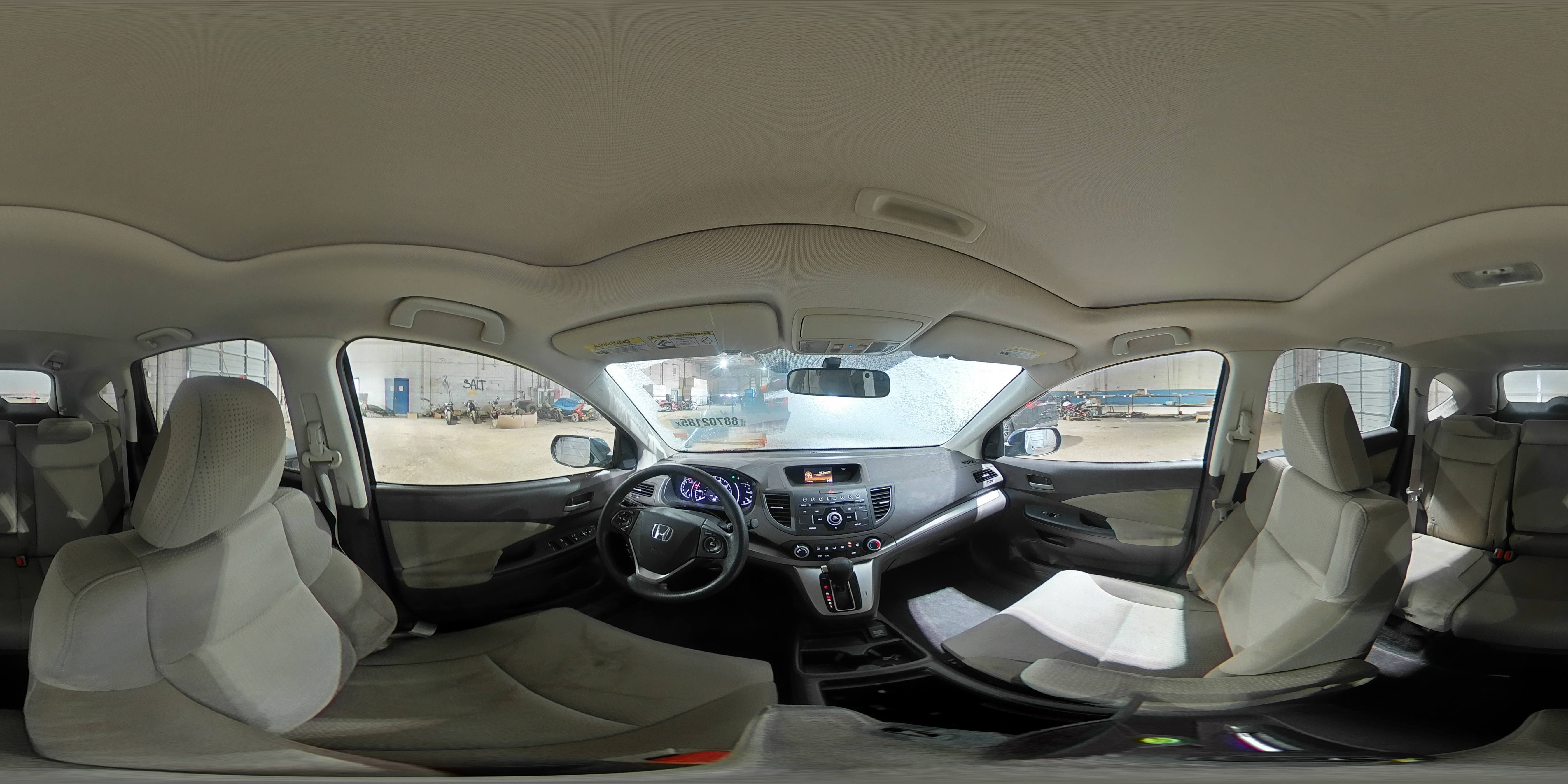2014 Honda CR-V VIN 5J6RM4H52EL073695 Copart auction photo, front end damage thumbnail 14
