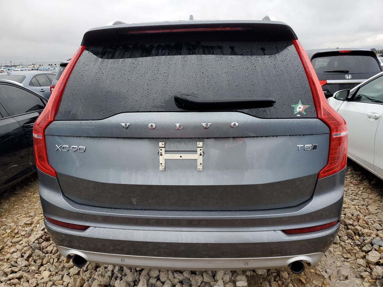2019 Volvo XC90 VIN YV4102PK0K1453715 Copart auction photo, side / front end damage thumbnail 6