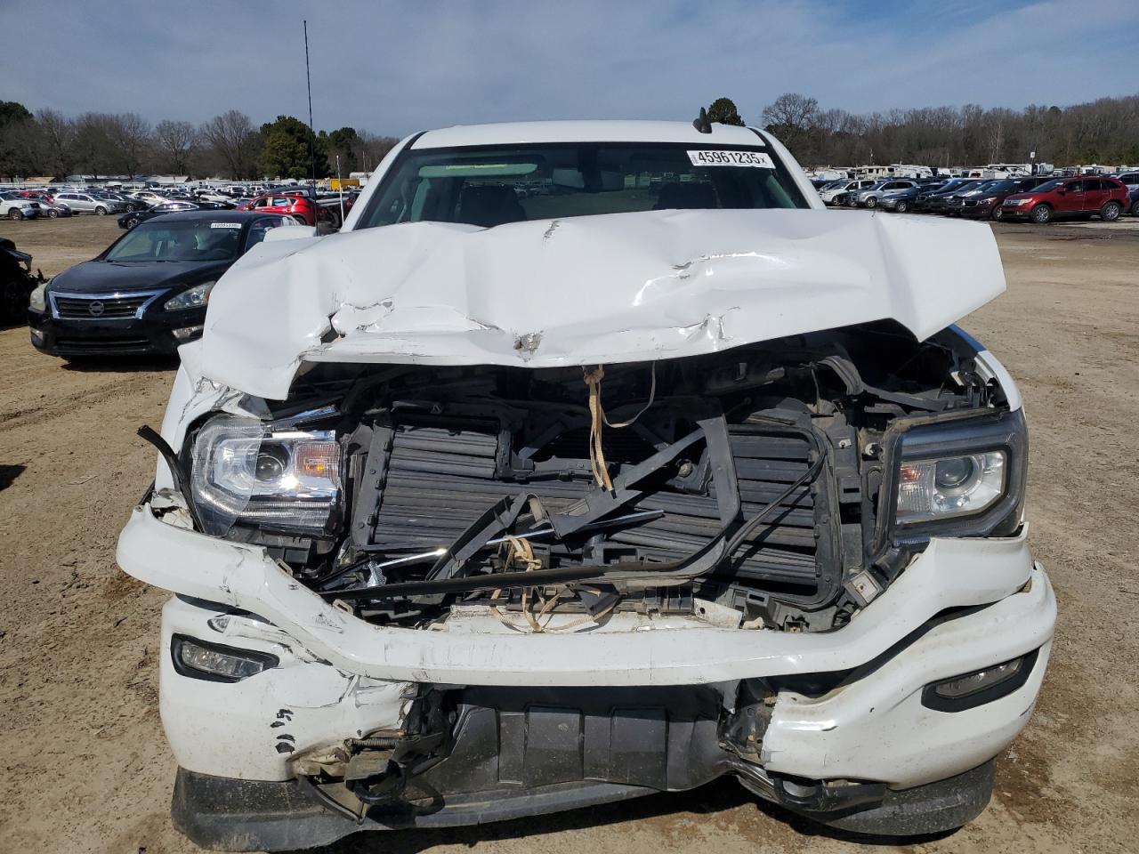 2018 GMC Sierra VIN 1GTR1LEC3JZ278669 Copart auction photo, front end / minor dent/scratches damage thumbnail 5