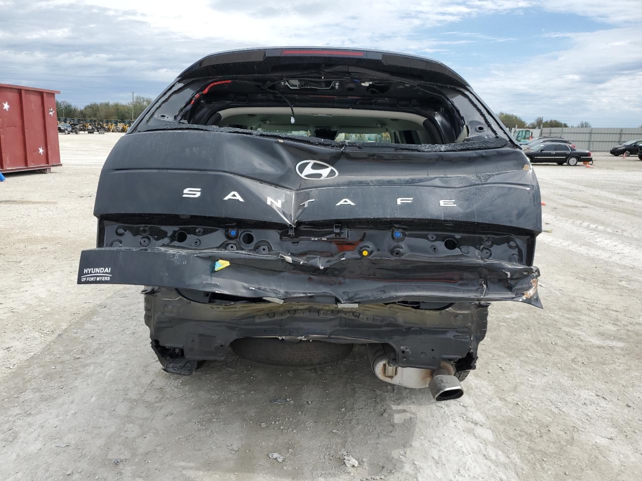 2024 Hyundai Santa Fe VIN 5NMP14GL8RH026331 Copart auction photo, front end / rear end damage thumbnail 6