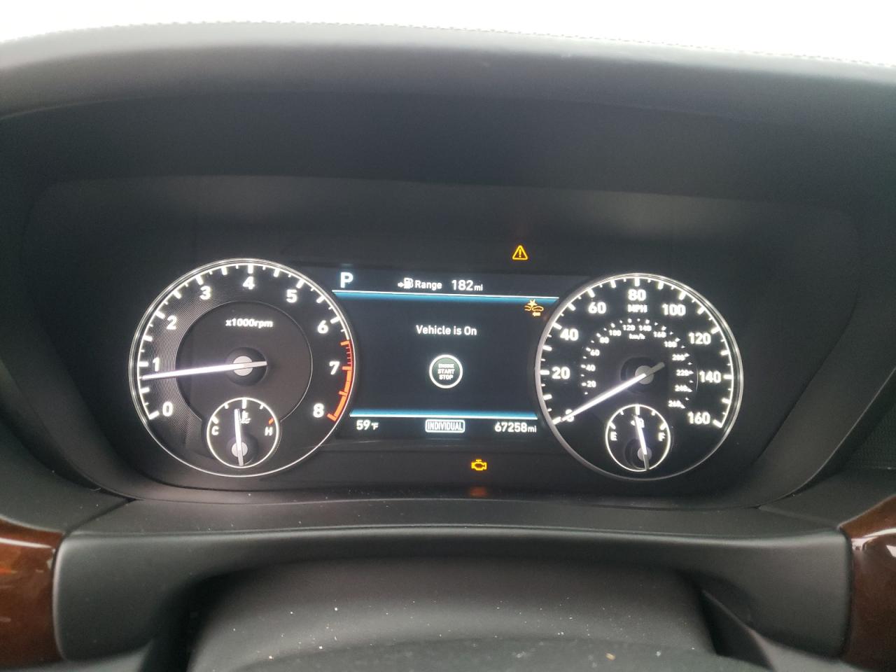 2018 Genesis G90 VIN KMHG34JA2JU041580 Copart auction photo, front end damage thumbnail 9