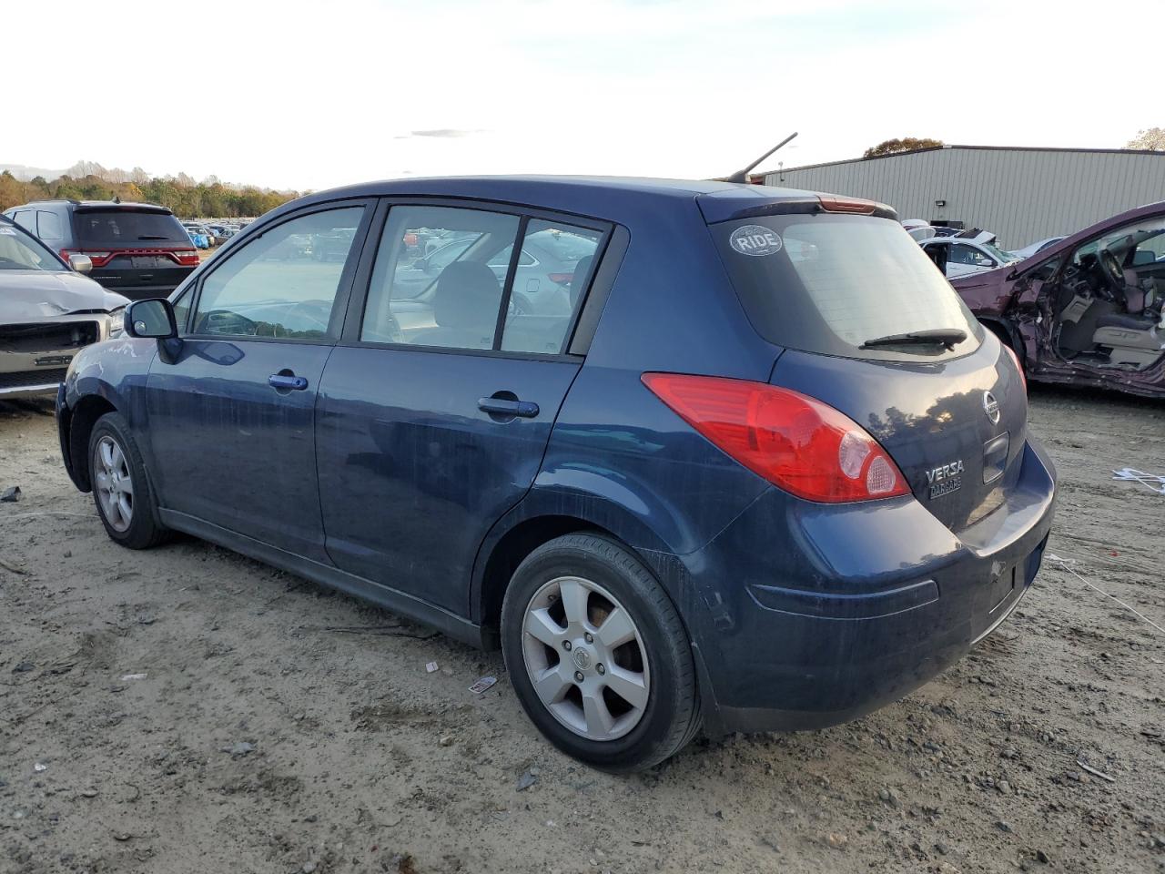 2008 Nissan Versa VIN 3N1BC13EX8L392211 Copart auction photo, front end damage thumbnail 2