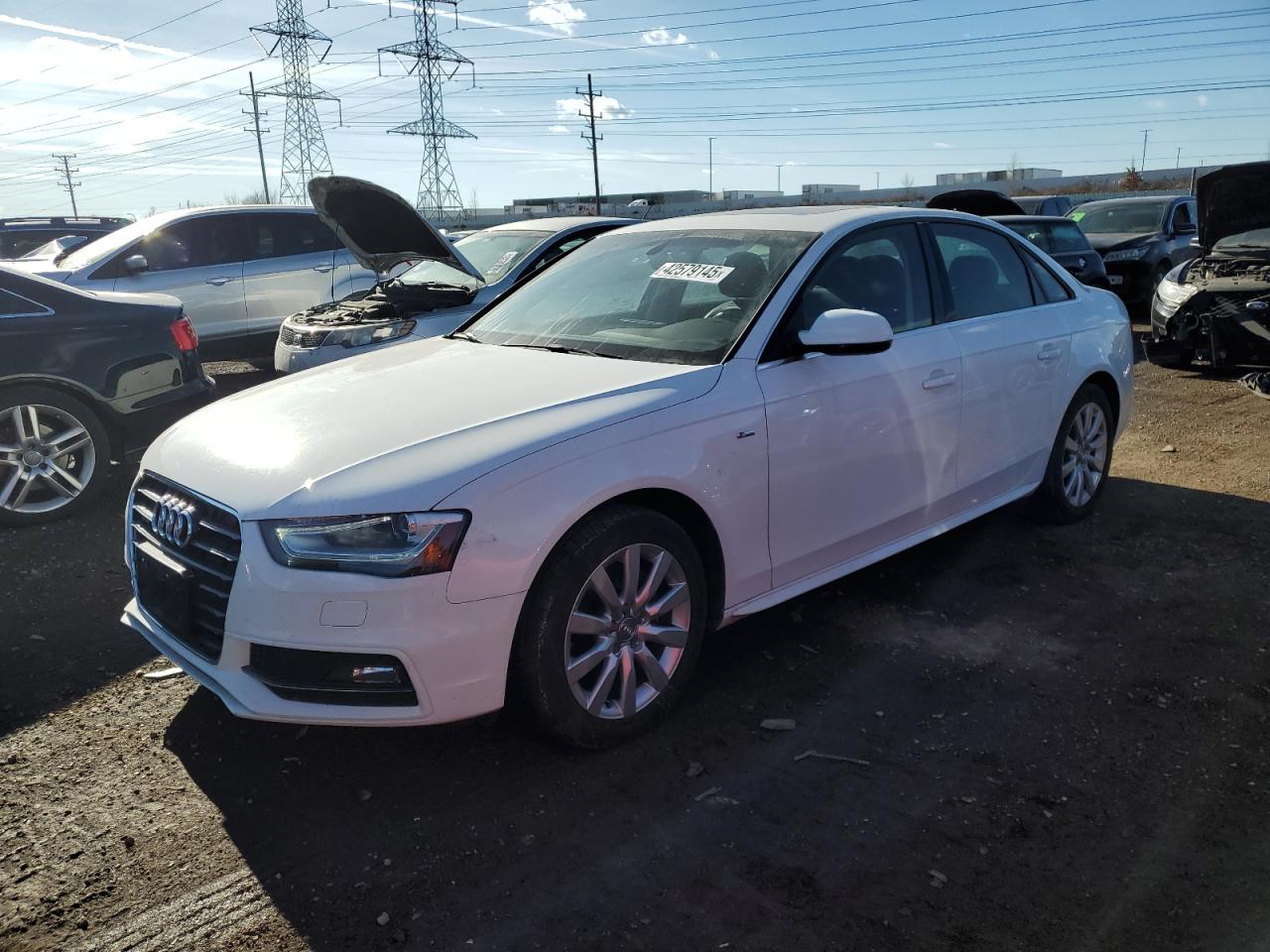 2015 Audi A4 VIN WAUBFAFL2FN040846