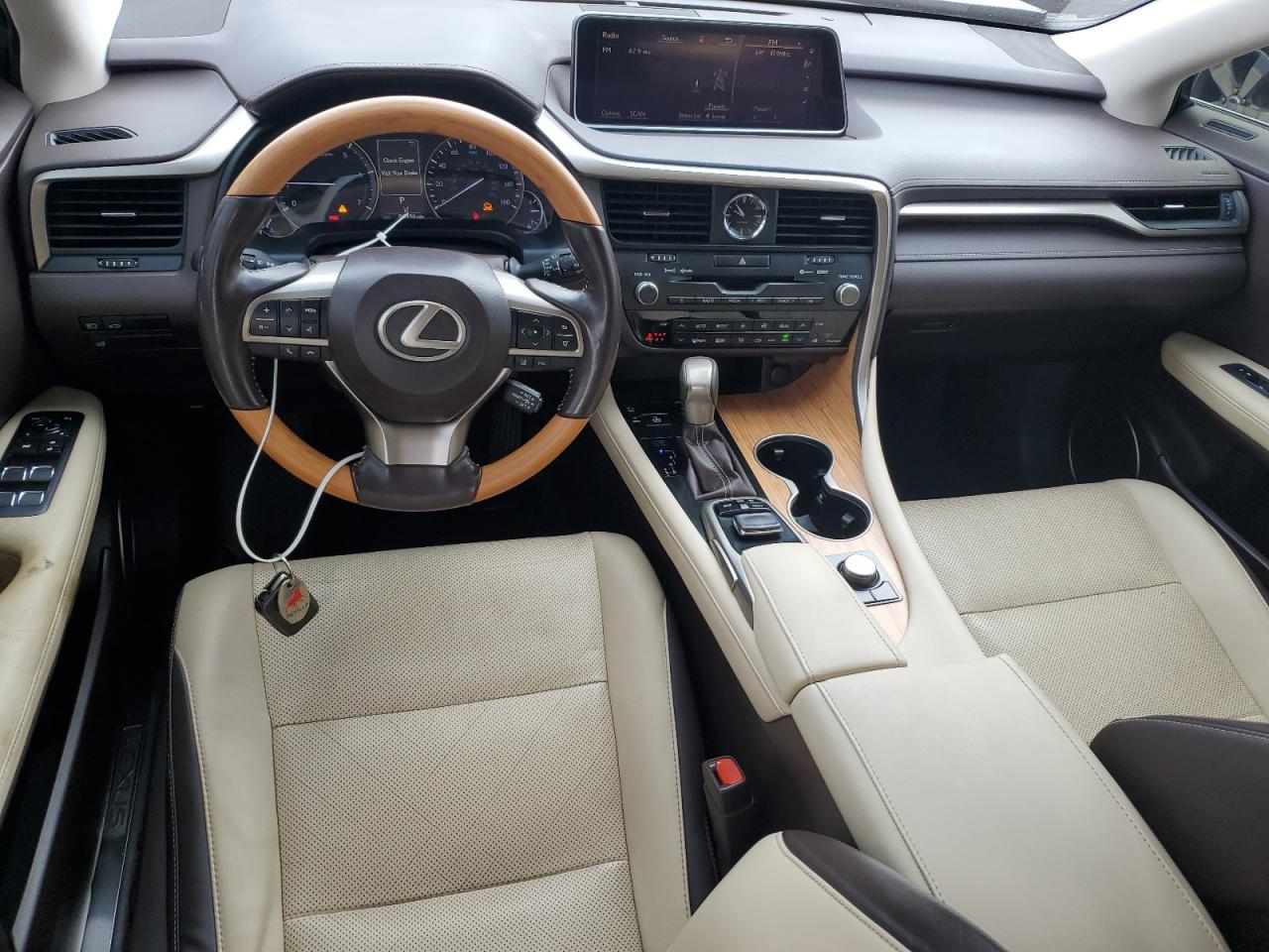 2018 Lexus RX VIN JTJGZKCA3J2002641 Copart auction photo, front end damage thumbnail 8