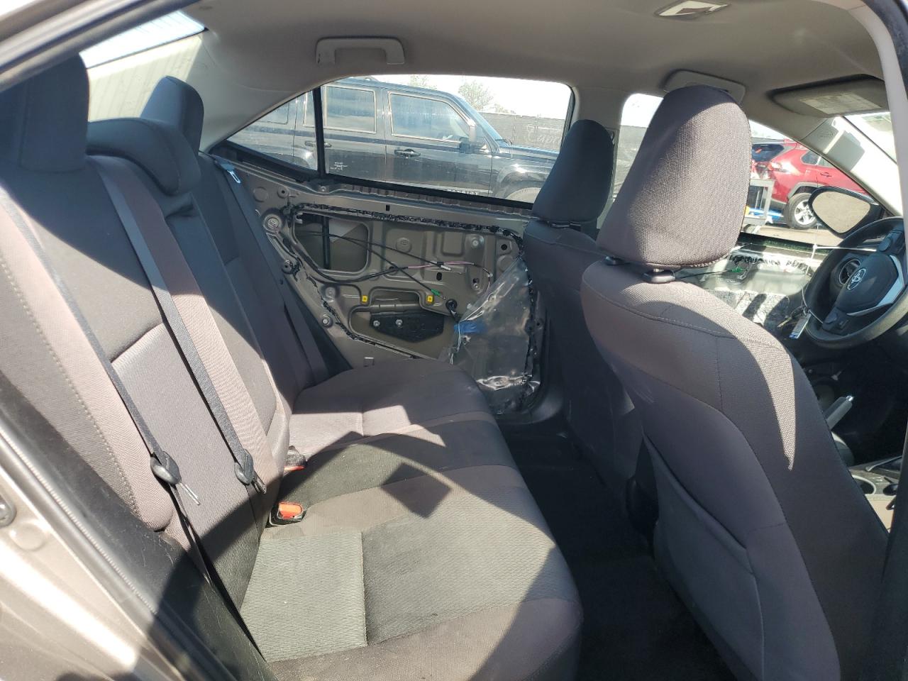 2017 Toyota Corolla VIN 5YFBURHE4HP651294 Copart auction photo, front end / side damage thumbnail 10