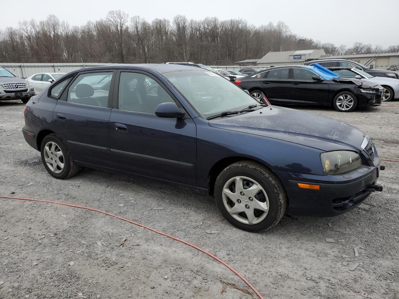 2005 Hyundai Elantra VIN KMHDN56D55U157836 Copart auction photo, front end / minor dent/scratches damage thumbnail 4