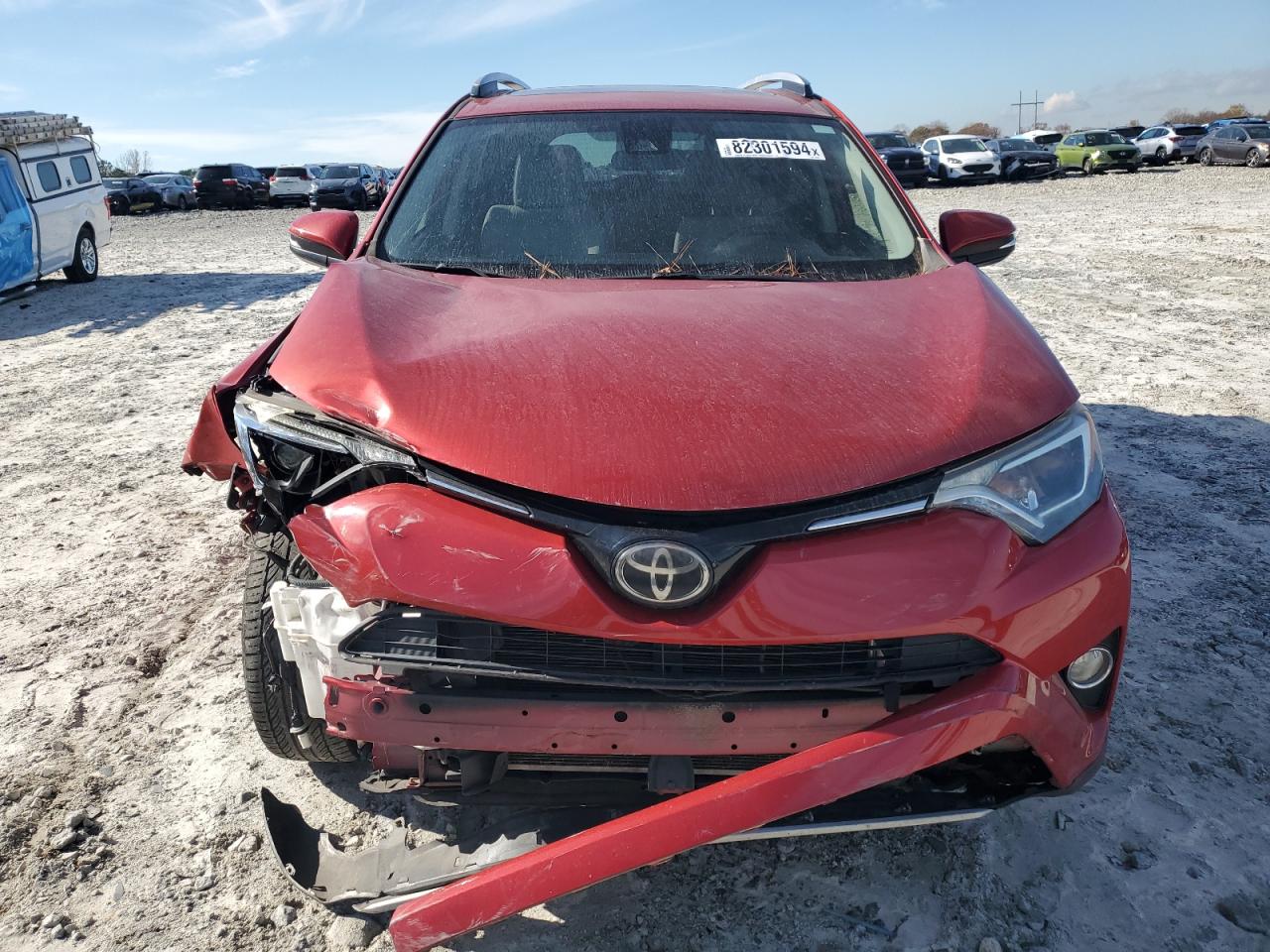 2017 Toyota RAV 4 VIN JTMWFREV9HJ122590 Copart auction photo, front end damage thumbnail 5