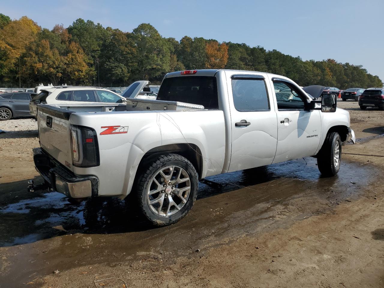 2013 GMC Sierra VIN 3GTP1VE03DG157069 Copart auction photo, all over / water/flood damage thumbnail 3
