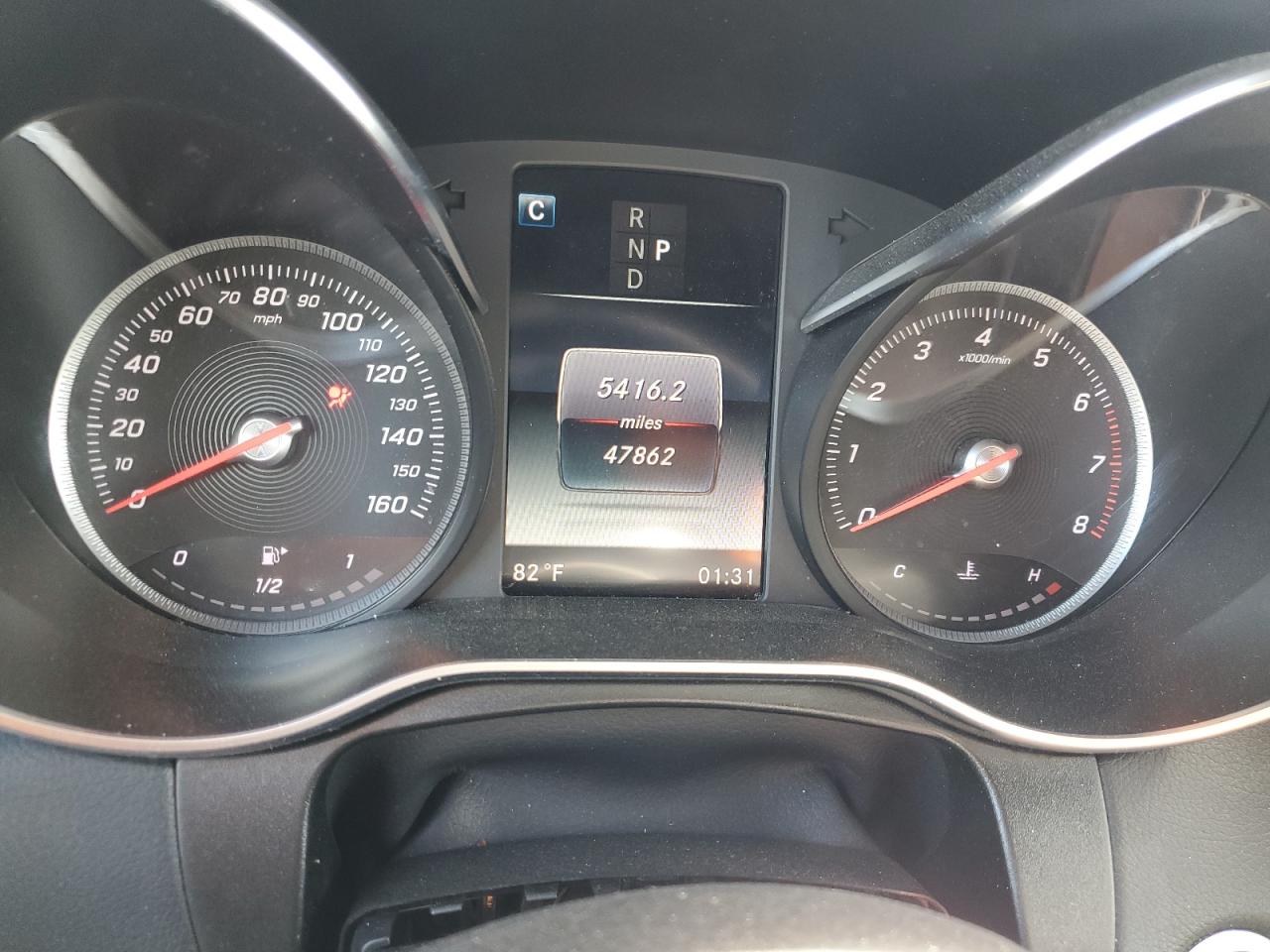 2019 Mercedes-Benz GLC VIN WDC0G4KB1KV151785 Copart auction photo, front end damage thumbnail 9