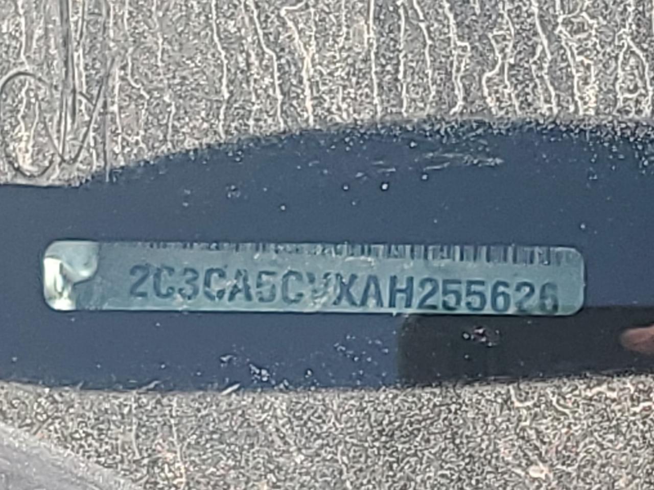 2010 Chrysler 300 VIN 2C3CA5CVXAH255626 Copart auction photo, mechanical / side damage thumbnail 12