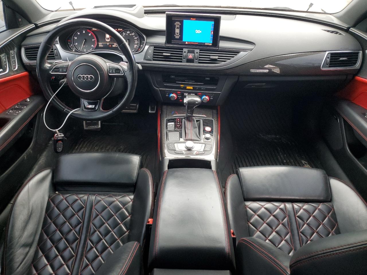 2015 Audi S7 VIN WAUW2AFC0FN035996 Copart auction photo, front end / undercarriage damage thumbnail 8