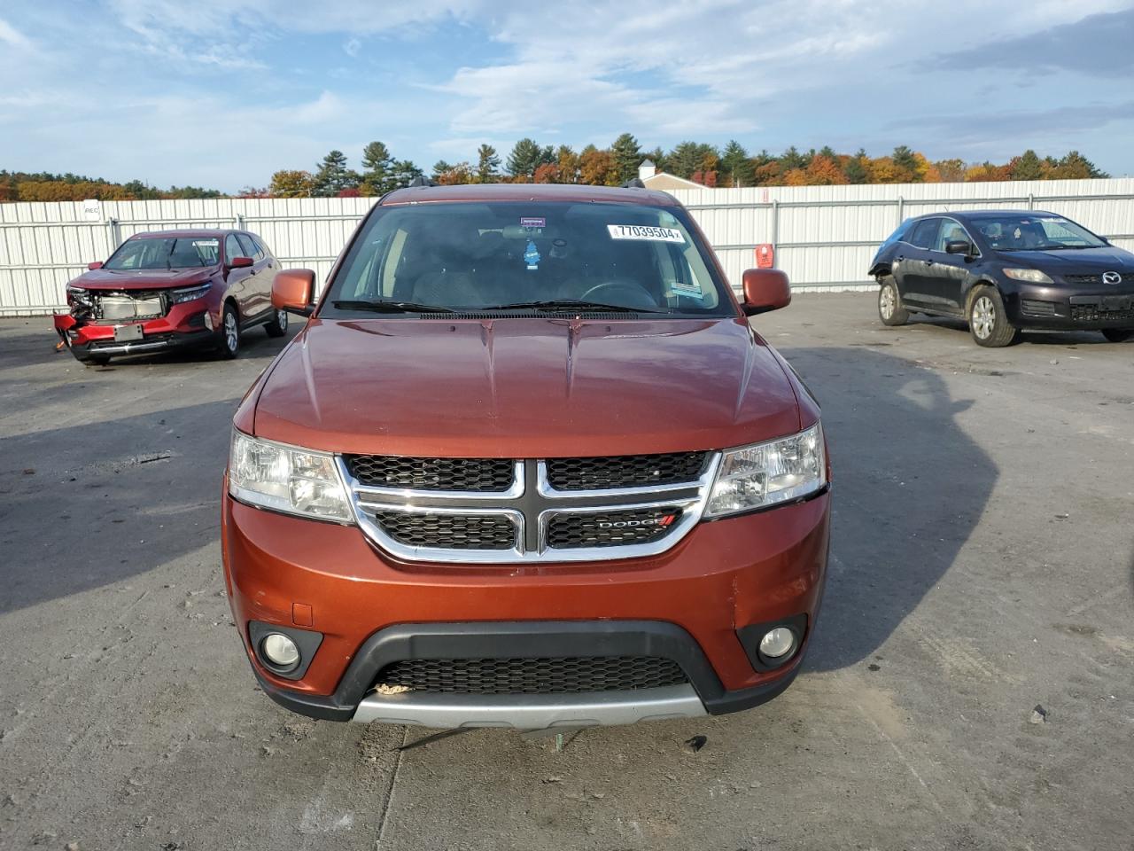 2014 Dodge Journey VIN 3C4PDDBG5ET297331 Copart auction photo, rear end damage thumbnail 5