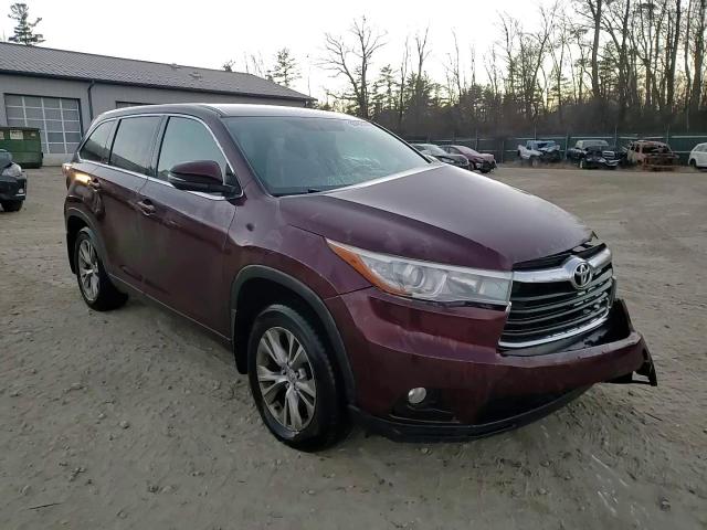 2015 Toyota Highlander VIN 5TDBKRFH7FS109095 Copart auction photo, front end / minor dent/scratches damage thumbnail 15