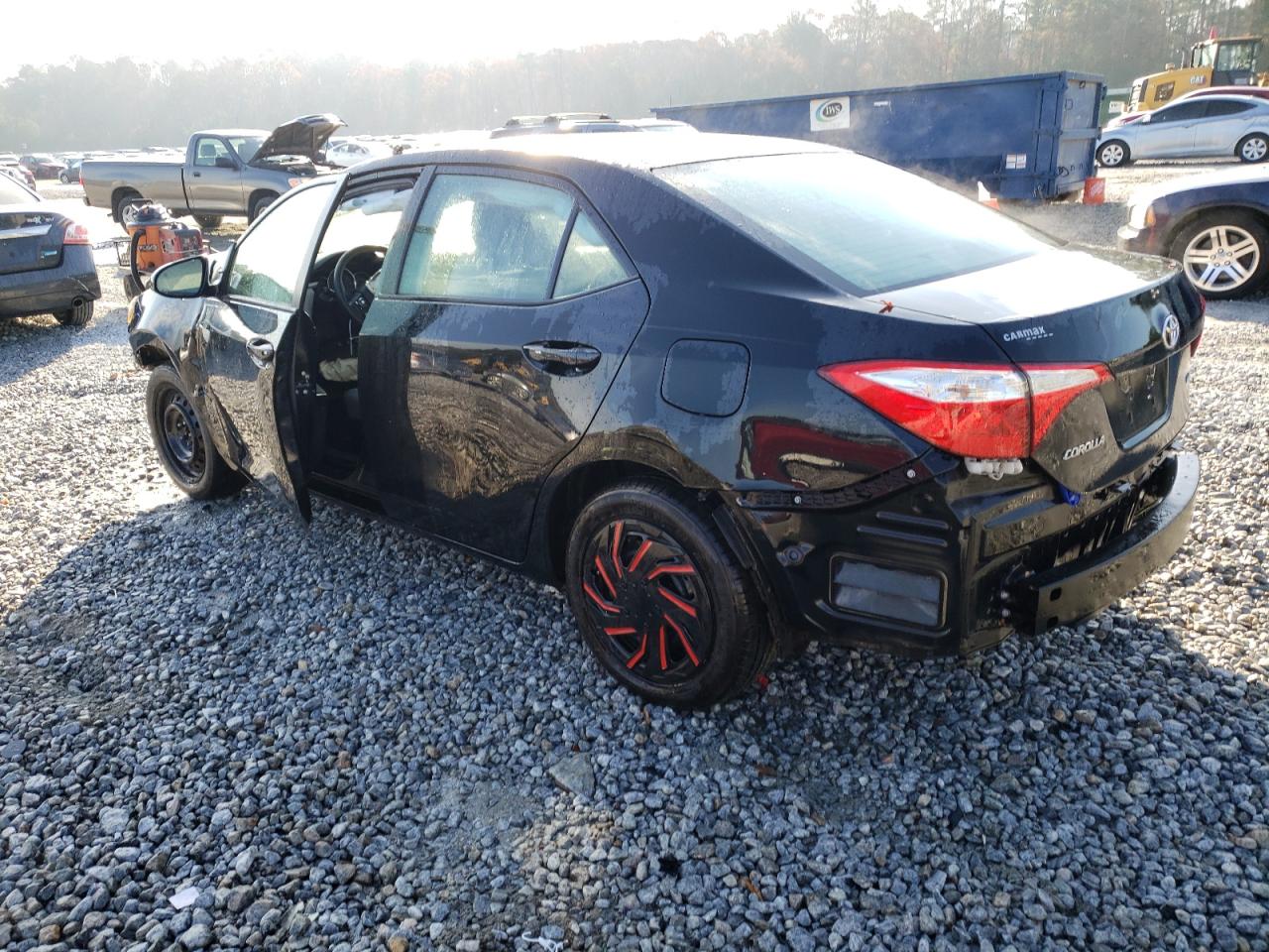 2015 Toyota Corolla VIN 2T1BURHE8FC361637 Copart auction photo, all over damage thumbnail 2