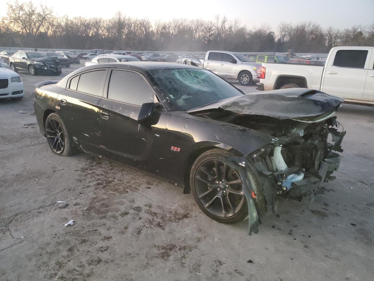 2020 Dodge Charger VIN 2C3CDXGJ2LH254791 Copart auction photo, all over damage thumbnail 4