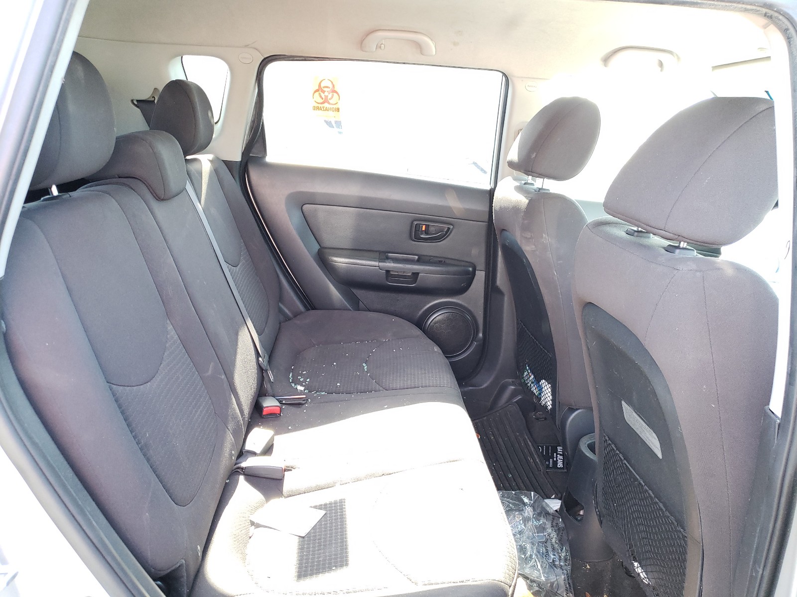 2012 KIA Soul VIN KNDJT2A56C7437014 Copart auction photo, all over / undercarriage damage thumbnail 6