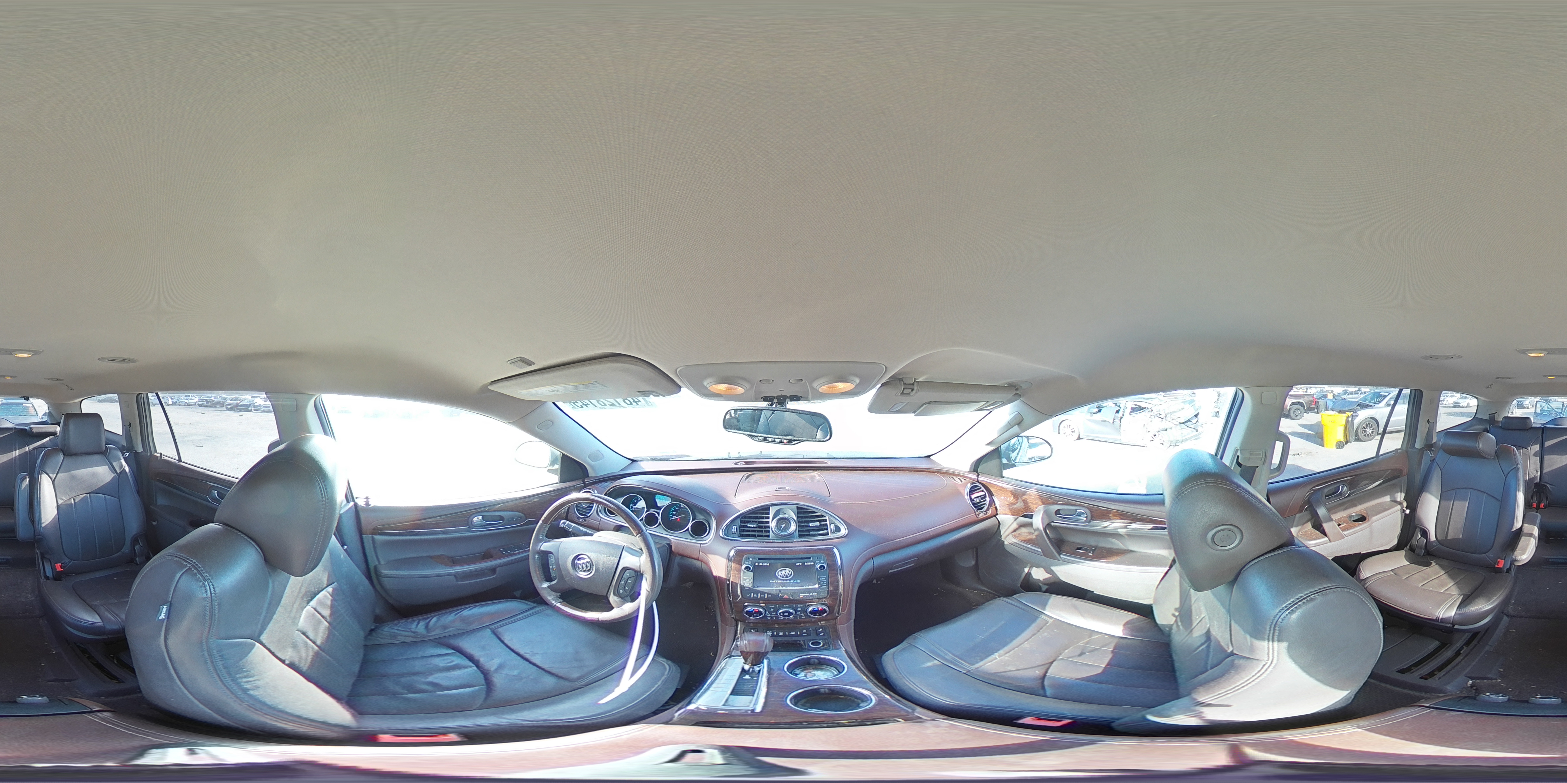 2014 Buick Enclave VIN 5GAKVBKD5EJ355674 Copart auction photo, front end damage thumbnail 14