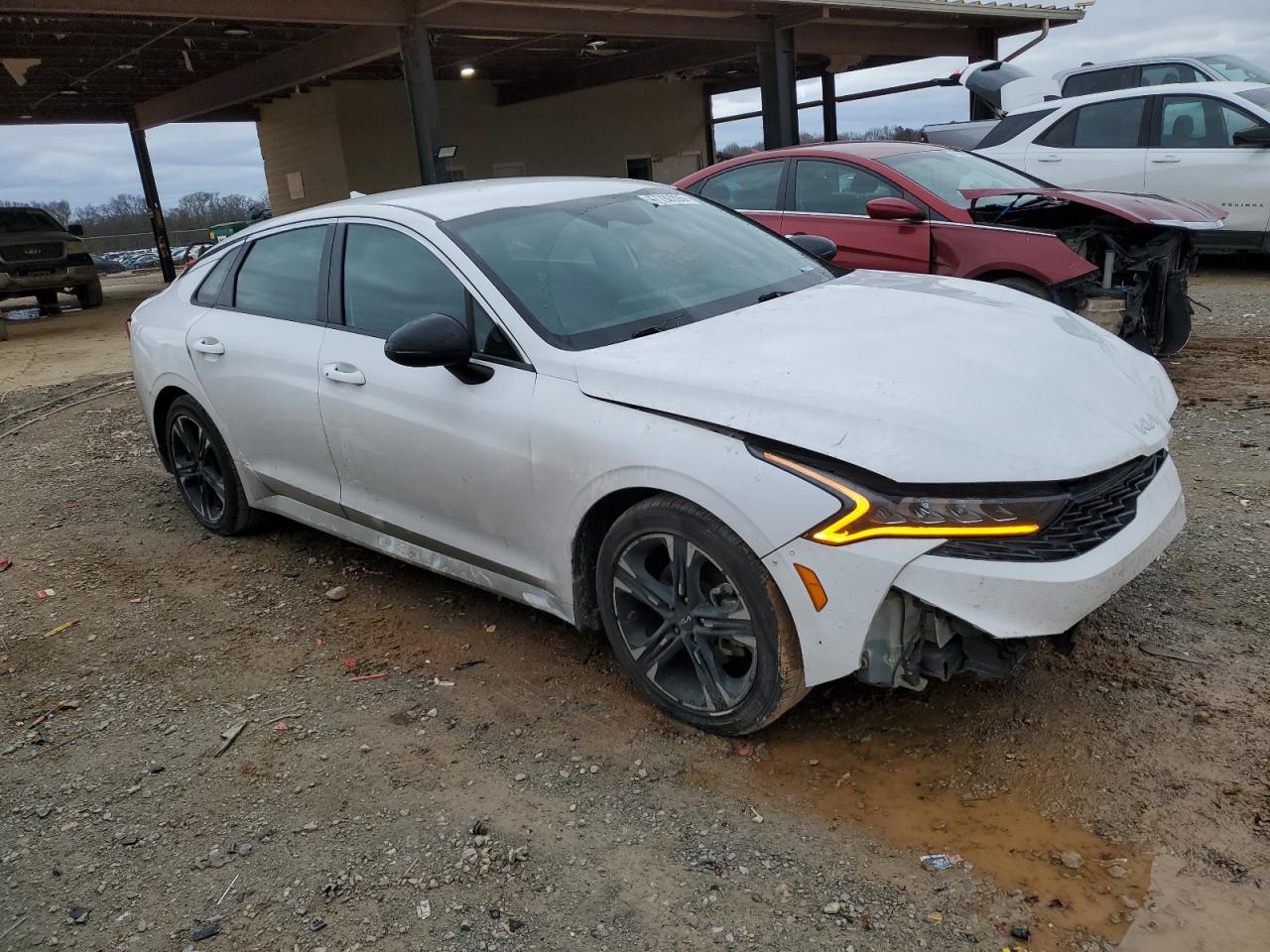 2022 KIA K5 VIN 5XXG64J20NG105356 Copart auction photo, front end damage thumbnail 4