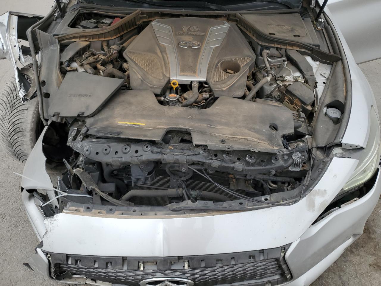 2018 Infiniti Q60 VIN JN1EV7EK1JM341656 Copart auction photo, front end / minor dent/scratches damage thumbnail 11