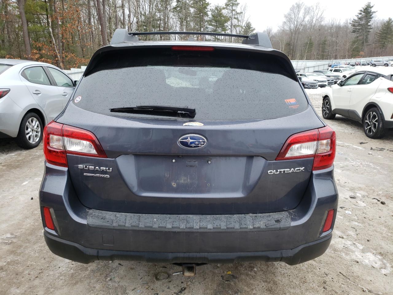 2015 Subaru Outback VIN 4S4BSBFC4F3293033 Copart auction photo, front end / side damage thumbnail 6