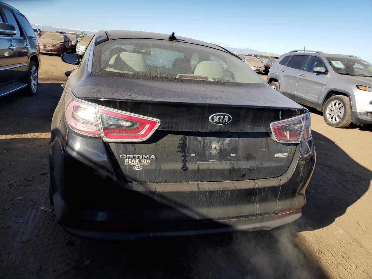 2016 KIA Optima VIN KNAGM4AD2G5096770 Copart auction photo, front end damage thumbnail 6