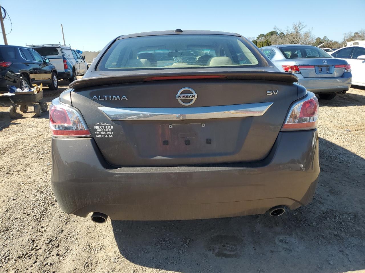 2015 Nissan Altima VIN 1N4AL3AP7FC494413 Copart auction photo, front end / minor dent/scratches damage thumbnail 6