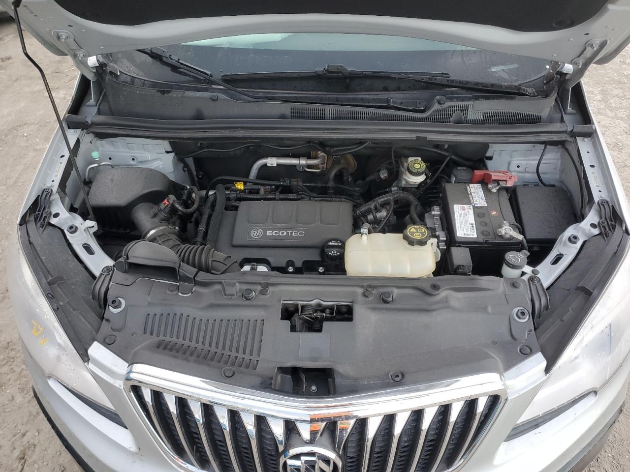 2016 Buick Encore VIN KL4CJBSB3GB655556 Copart auction photo, front end / mechanical damage thumbnail 13