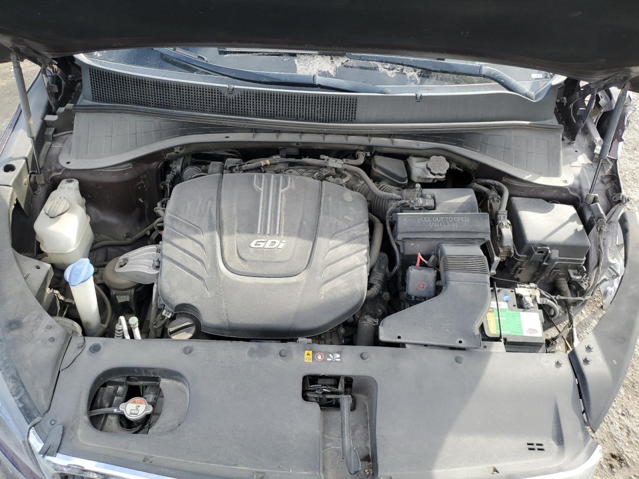 2018 KIA Sorento VIN 5XYPG4A55JG351252 Copart auction photo, front end / side damage thumbnail 12