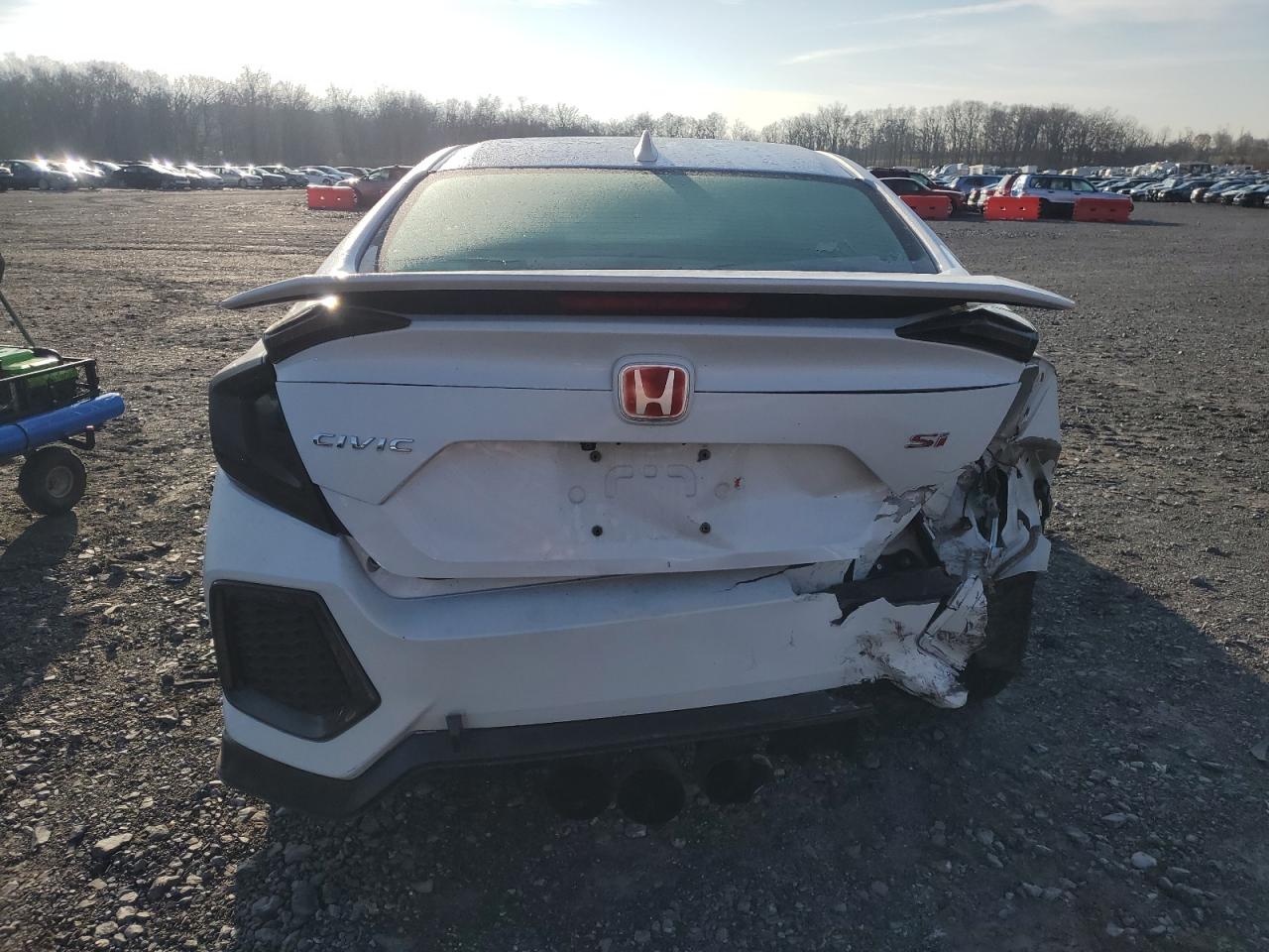 2017 Honda Civic VIN 2HGFC1E50HH706017 Copart auction photo, rear end damage thumbnail 6