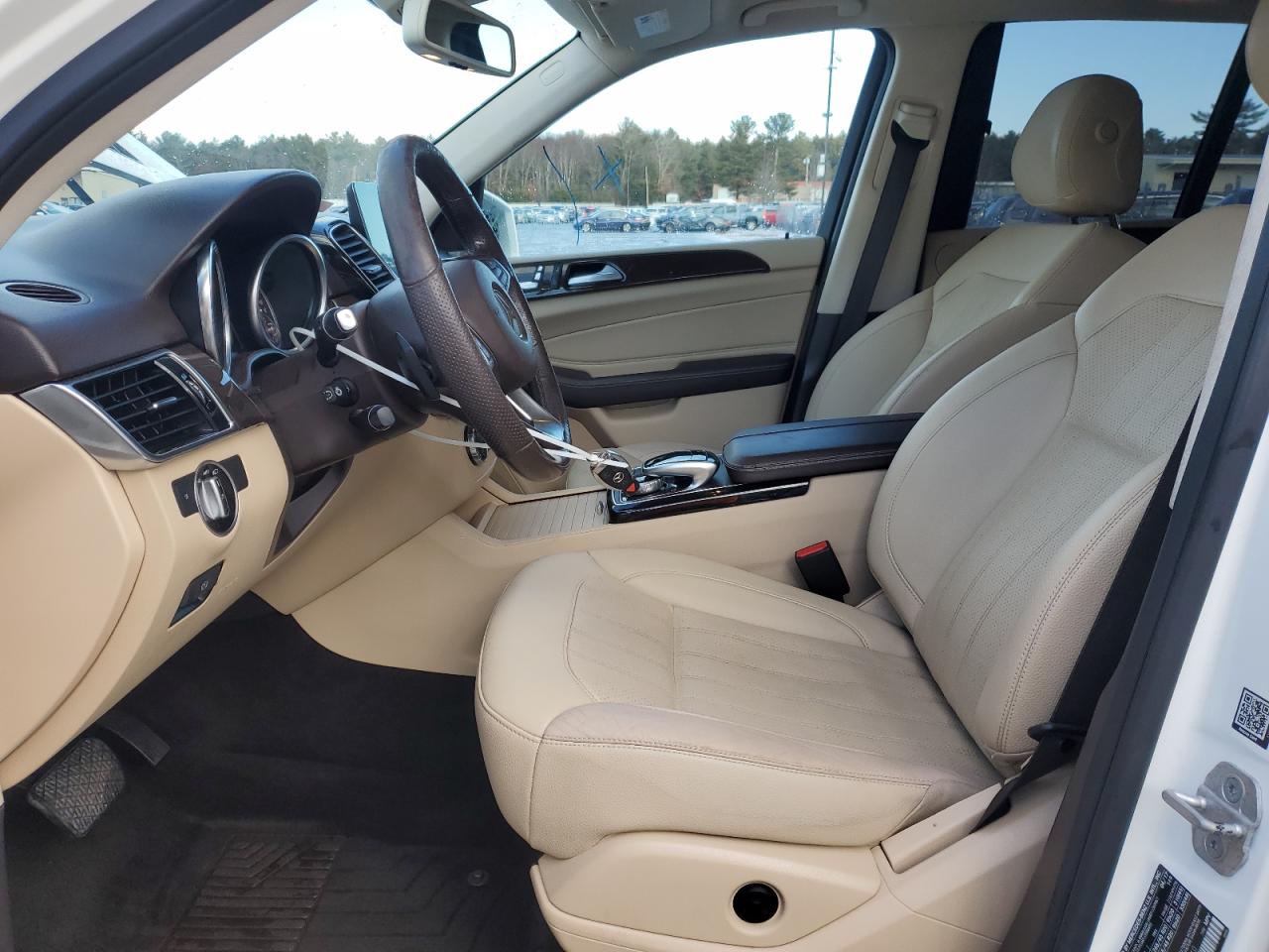2017 Mercedes-Benz GLE VIN 4JGDA5HB6HA952410 Copart auction photo, front end / rear end damage thumbnail 7