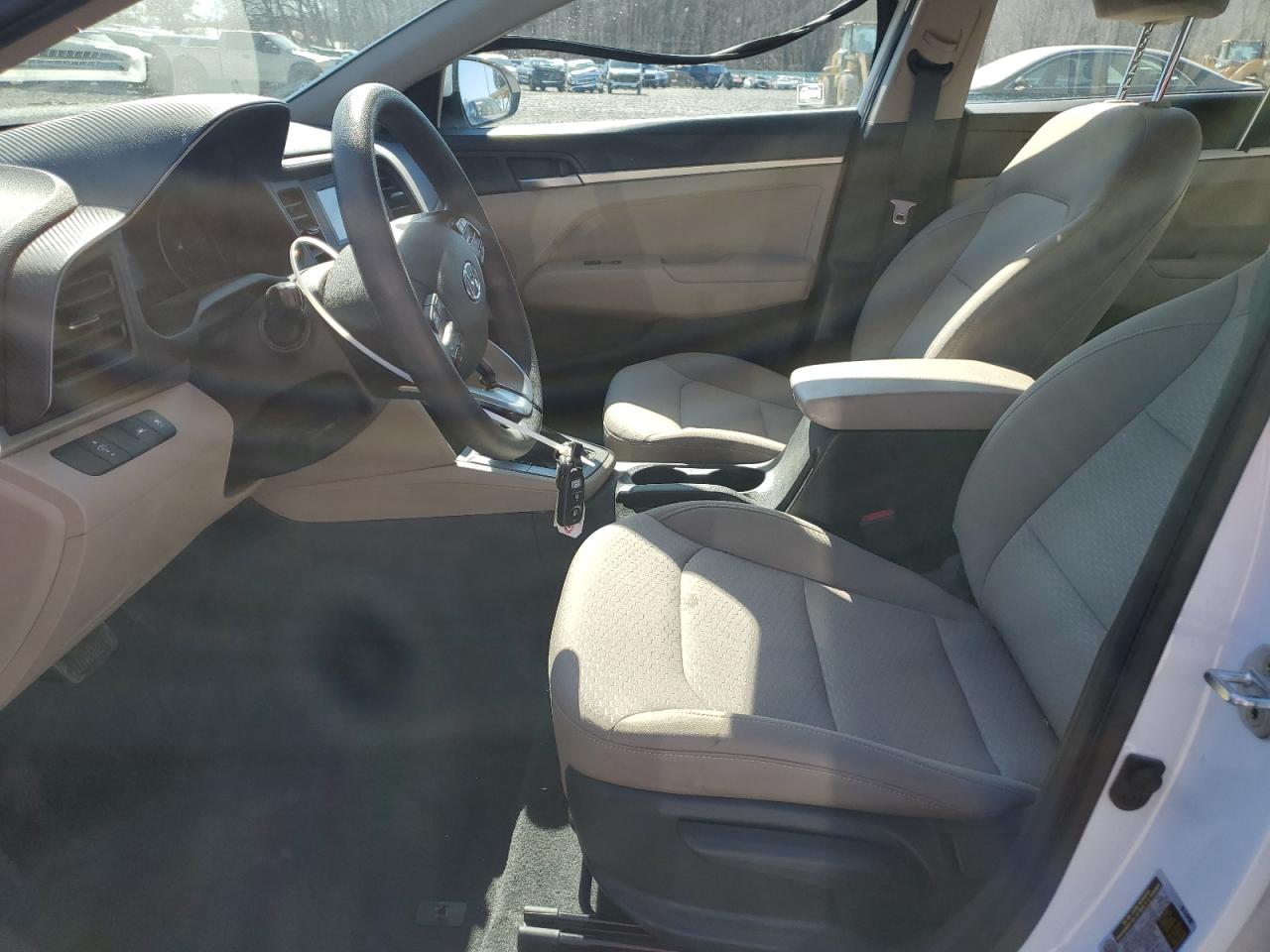 2020 Hyundai Elantra VIN 5NPD74LF9LH619403 Copart auction photo, rear end damage thumbnail 7